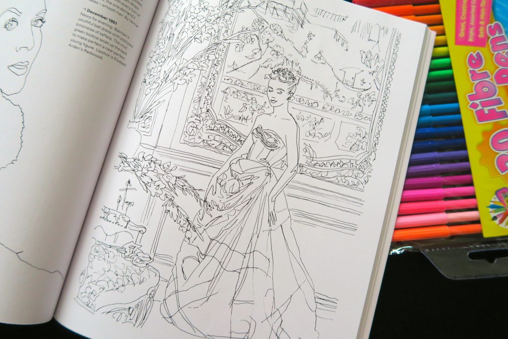 the vogue colouring book