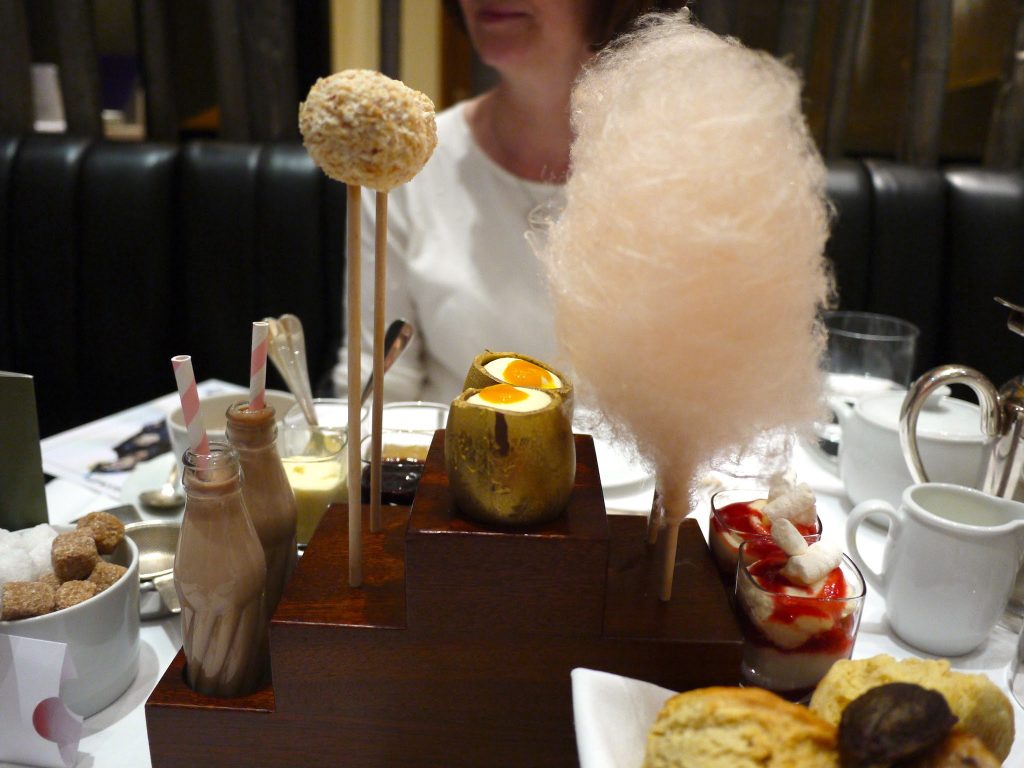 charlie and the chocolate factory afternoon tea 